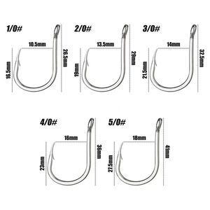 Crochet <span class=keywords><strong>de</strong></span> <span class=keywords><strong>fer</strong></span> à paillettes pivotant en acier inoxydable pour bateau <span class=keywords><strong>de</strong></span> pêche en mer <span class=keywords><strong>carpe</strong></span> jaune Jian coquille pêche au maquereau - Product Image 2