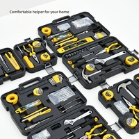 Deli Tool Box Home Use Set Multi-functional Hardware Screwdriver Wrench Repair Combination Electrician Bag Industrial Grade