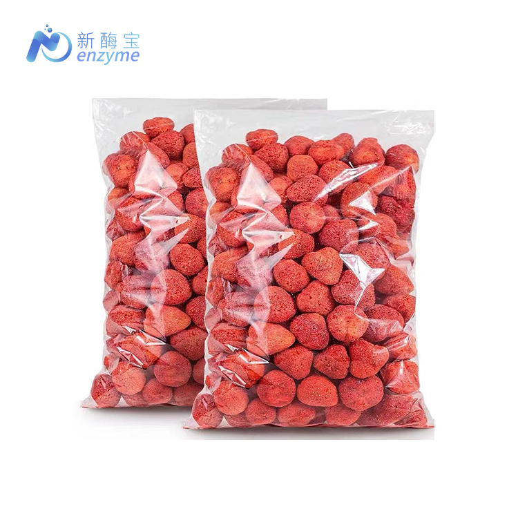 Novenzyme Wholesale Bulk 100% Pure Natural Organic Freeze Dried Strawberry Fruit