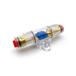 Modèle chaud Mini ANL porte-<span class=keywords><strong>fusible</strong></span> automatique 4 ~ 8GA en alliage de Zinc 60A bloc de fusibles AFS Transparent pour voiture Audio nouvel état - Product Image 3