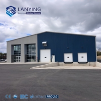 Almacén de Estructura de Acero Prefabricado, Edificio Metálico de Almacenamiento, Estructura de Acero Resistente y Duradera, Solución de Almacén Logístico