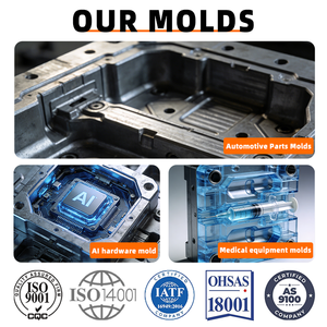Molde para Carcasa de Termostato BOLLY con Certificación ISO9001 OEM/ODM - Carcasa Cuadrada Personalizada para Sistemas de Control <span class=keywords><strong>Digital</strong></span> con Interfaz de 5 Botones - Product Image 6