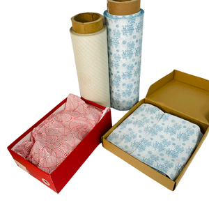 Taille personnalisée 14g 17g 28g papier kraft blanc papier d'art impression offset étanche à l'humidité pour chaussures vêtements et emballage de cadeaux - Product Image 4