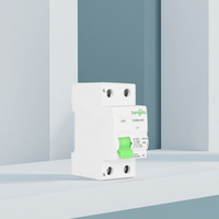 Interruptor Diferencial RCBO RCCB Monofásico 2P/4P 63A 30mA ELCB RCCB Dispositivo de Corriente Residual Tipo AC Modelo TORD4 Certificado CE 6KA