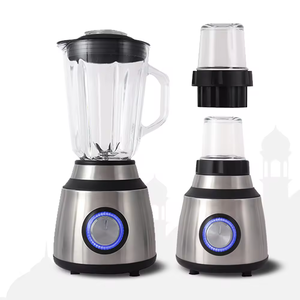 家用电器 2 合 1 1.5 升便携式搅拌机，电动搅拌机榨汁机带研磨杯 - Product Image 2