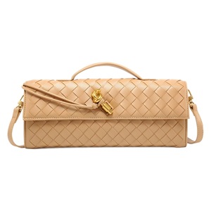 Nuevos Bolsos de <span class=keywords><strong>Mano</strong></span> de Lujo a la Moda para Dama de Cuero PU Colorido, Carteras Largas Tipo Clutch, Bolsos de Hombro Tejidos para Mujer, <span class=keywords><strong>Bolso</strong></span> de Noche para <span class=keywords><strong>Boda</strong></span> - Product Image 2