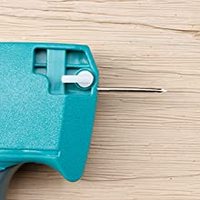 Pistolet d'étiquetage de prix pour vêtements en gros, avec 1000 aiguilles de 3 pouces + 5 aiguilles, outil d'étiquetage, machine à étiquettes, pistolet d'étiquetage de prix, étiqueteuse