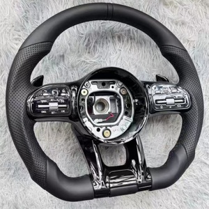 Accessoires de modification pour <span class=keywords><strong>Mercedes</strong></span>-<span class=keywords><strong>Benz</strong></span> <span class=keywords><strong>AMG</strong></span> Classe <span class=keywords><strong>C</strong></span> W221 W222 W204 W205 W21GLC CLS, amélioration du volant - Product Image 4