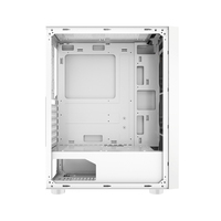 2024 Fábrica OEM Vidrio templado Oficina Computadora Estuches PC Estuches Escritorio Torres PC gabinete RGB tira de luz Atx PC CASE para Tablet