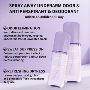RSMHRQ Border Vanilly Velvet Scent Déodorant anti-transpirant en spray unisexe pour adultes, senteur naturelle, rafraîchit les aisselles - Product Image 3