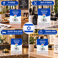 Support de carte de visite Google NFC en acrylique étanche pour restaurants, cafés, bars, hôtels, salons – Vente en gros à prix dégressif
