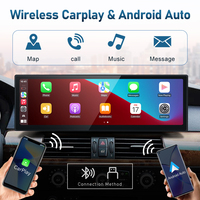Lecteur multimédia Android pour voiture de 14,9 pouces, navigation GPS, unité principale pour BMW Série 5 E60 E61, CarPlay sans fil, tableau de bord Android
