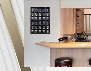 Vitrina de Madera Personalizada para Exhibición de Gafas, Fabricante OEM, Vitrina para Minifiguras <span class=keywords><strong>Lego</strong></span>, Caja de Exhibición de Pared para Mini Juguetes - Product Image 2