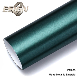 EM026 Envoltura Metálica de Vinilo Verde Esmeralda Mate para Coche, Antiarañazos y a Prueba de UV con Función de Cambio de Color PARA EL Cuerpo - Product Image 6