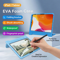 Étui HGD pour iPad Air 13 pouces M4 (2026)/Pro 13 pouces M4 M5 (2024) M4, étui de protection pour enfants en EVA avec support et porte-stylo