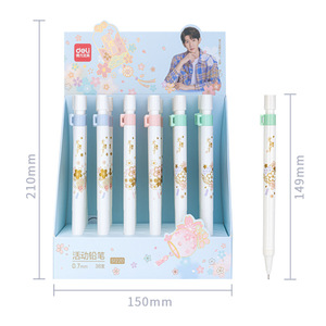 Deli Mechanical Pencil 0.5mm Digital Printing Student Writing Pencil S1219 - Product Image 5