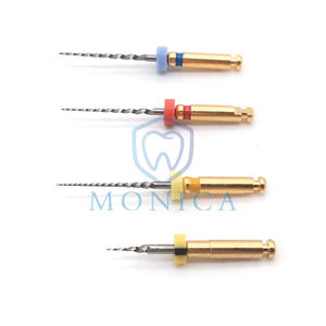 4 unids/pack nuevos tipos de limas de conducto radicular Dental BB T-files (limas de dientes de bebé) limas rotativas de <span class=keywords><strong>pulpa</strong></span> de dientes activadas térmicamente - Product Image 1