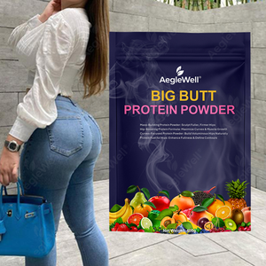 Aglewell OEM ODM Poudre Protéinée Prise de Masse <span class=keywords><strong>Gainer</strong></span> Big Butt, Formule Personnalisée, 400g, Fabricant Marque Privée - Product Image 4