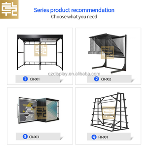 Đứng Miễn Phí Trang Kim Loại Chuyển Thảm Thảm Hiển Thị Đứng Cho Treo Khu Vực Lớn Thảm Thảm Tùy Chỉnh Cửa Hàng Mẫu Hiển Thị Giá - Product Image 6