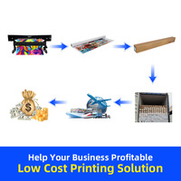 Impresora Eco Solvente I3200 de Fábrica, 2/4 Cabezales, 10 Pies, Impresora Eco Solvente de 3.2m, Plotter de Solvente para Pancartas Flexibles I3200