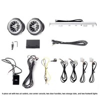 Kit d'éclairage d'ambiance en gros pour Suzuki Jimny 18+ modèles JB64/JB74 UNI-JN18B-ATM 13 couleurs, kit 9 pièces fabriqué en Chine