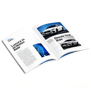 Tùy chỉnh hướng dẫn sử dụng in thiết kế A4 A5 colouring hướng dẫn Brochure bìa cứng Paperback softcover Cuốn Sách Danh mục tập sách in ấn - Product Image 1