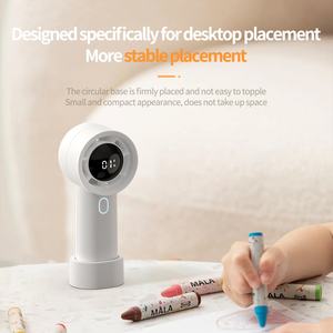 Ventilador de Cuello Colgante sin Aspas, 100 Velocidades, Pantalla LED, 3000 mAh, para Refrigeración por Aire, Portátil, Recargable por USB, Ventilador de Coche - Product Image 4