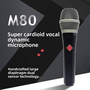 Microphone dynamique sans fil personnalisable avec corps métallique et connecteur <span class=keywords><strong>XLR</strong></span> pour usage professionnel - Product Image 2