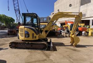 Mini-pelle d'occasion 5.5 tonnes bon marché chinoise petite pelle sur chenilles d'occasion Komatsu PC55MR du Japon à vendre - Product Image 3