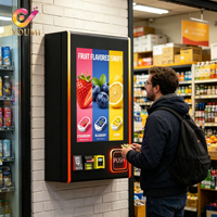 Distributeur automatique commercial Bluetooth compact pour Snus, Zyn, tabac et autres produits de vente au détail avec lecteur d'identification, livraison mondiale