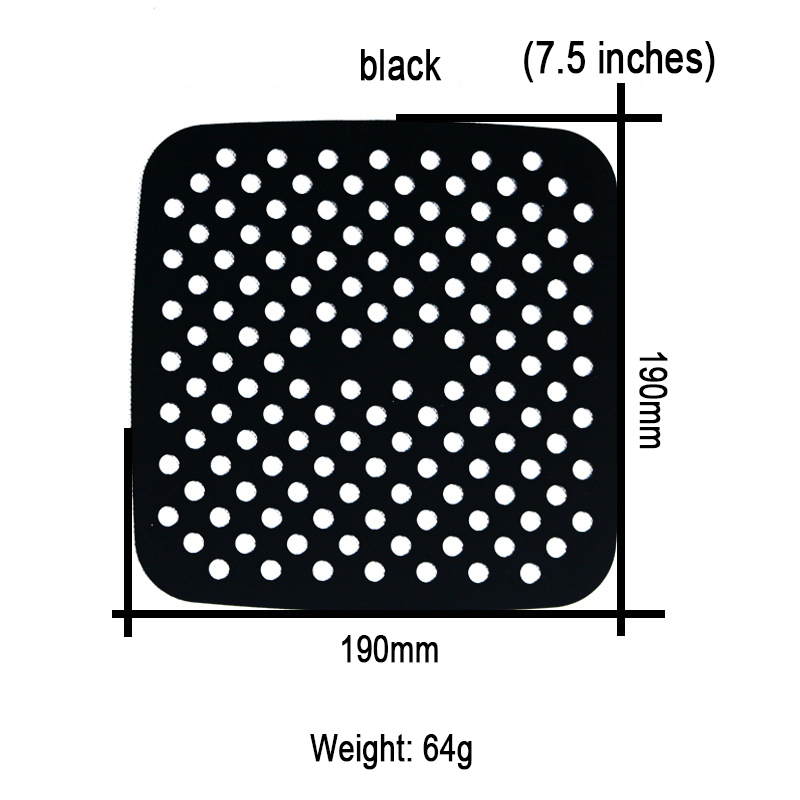 7.5inch black