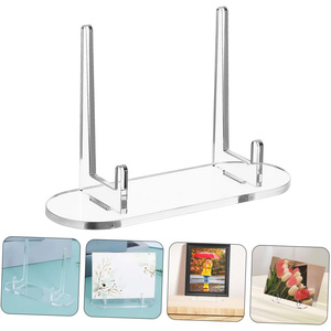 <span class=keywords><strong>Acrylic</strong></span> tấm đứng đồng xu trường hợp Giá vẽ cuốn sách hiển thị rõ ràng thể thao giao dịch thẻ phân loại chủ thẻ nhựa tấm hiển thị đứng - Product Image 2