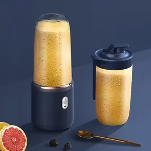 新しいジューサーUSB充電小型ジュースカップワイヤレス電気多機能PCTG食品グレードミルクセーキジューサーブレンダー