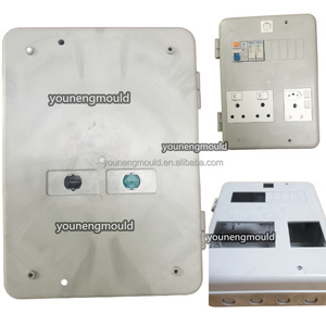 China taizhou medidor elétrico caixa injeção plástica molde injeção plástico medidor caixa molde PP + vidro fibra plástica caixa molde - Product Image 3