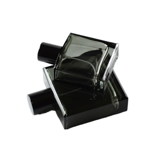 Bán buôn 50ml cao cấp vuông chai nước hoa thủy tinh với bơm phun Rỗng Mỹ phẩm container cho nước hoa Carton Đóng Gói - Product Image 1