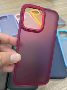Cho Infinix Hot 11S Lưu Ý 11 Matte Chống Sốc Bumper Trường Hợp Điện Thoại Cho Tecno Spark Đi 2024/Pop 8 Rõ Ràng Cứng PC Silicone Cover Quay Lại - Product Image 4