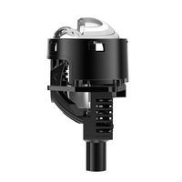 Phare LED Harmchom 3 pouces à lentille bi-projecteur, triple laser 154W 15400lm 6000K 12V IP68, remplacement universel