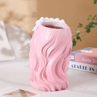 Pot de fleurs en résine en forme d'animal, décoration créative pour aménagement paysager, pièce décorative pour jardin de table, balcon, pot à succulentes, cadeau