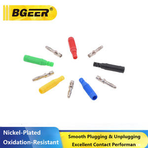 4.0 मिमी लालटेन केले प्लग-इंजेक्शन पिघला तांबे की धातु फिटिंग, शुद्ध तांबे के निकल प्लाई परीक्षण पुरुष कनेक्टर, अनुकूलन योग्य - Product Image 2