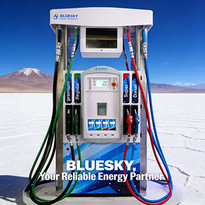 Distributeur de carburant BLUESKY à installation facile pour <span class=keywords><strong>station</strong></span>-<span class=keywords><strong>service</strong></span> en Argentine, pompe à essence et diesel portable, <span class=keywords><strong>station</strong></span> de ravitaillement mobile - Product Image 1