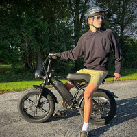 Vélos Électriques Prix de Gros 7 Vitesses 20 Pouces Fat Bike V20 PRO E-Bike pour Adultes Vélo Électrique à Pneus Larges V20 Fatbike Adultes