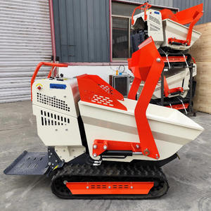 Mini Cargadora de Ruedas, 500 kg, Motor de Gasolina, Volquete Hidráulico, Color Blanco, Cargadora Frontal, Maquinaria Agrícola - Product Image 5