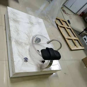 เก้าอี้ทำเล็บมือเล็บเท้าสำหรับสปาเดอลุกซ์ร้านทำจากเงินสุนัขจิ้งจอกญี่ปุ่น - Product Image 5