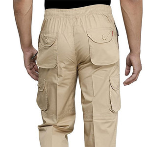 Pantalons cargo pour hommes, personnalisables en couleur et logo, décontractés, à taille élastique, respirants - Product Image 5