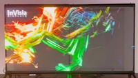 Affiche debout à haute transparence d'écran d'affichage à LED transparent holographique de la série T 2m x 2m pour les centres commerciaux