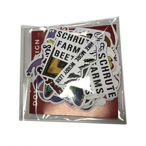 Logo de l'usine directement conception PVC autocollant découpé étanche autocollants d'impression de logo personnalisé - Product Image 6