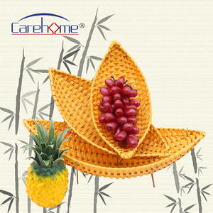 Cestas de comida de imitação de bambu baratas em forma de barco cestas de armazenamento de comida em forma de barco - Product Image 1