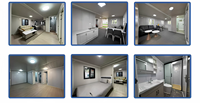 Conteneur mobile préfabriqué de 20 pieds, maison conteneur extensible avec 2 chambres, toilettes et douche Ray-Zen