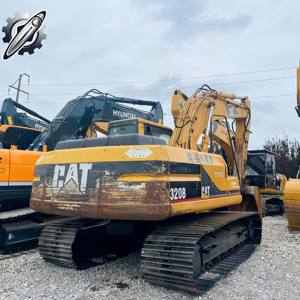 Excavatrice d'occasion Caterpillar 320B d'origine, excavatrice CAT 200B d'occasion, bon état, 20 tonnes, en stock - Product Image 6