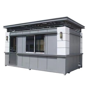 Poste de Garde en Alliage d'Aluminium Rong Qiao, Abri de Sécurité Extérieur Résistant aux Intempéries, Système de Patrouille - Product Image 5